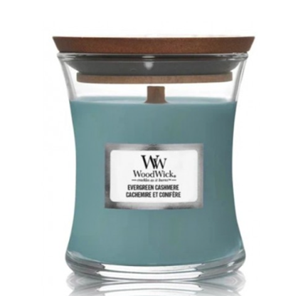 Изображение Woodwick Evergreen Cashmere Scented Candle 275 g