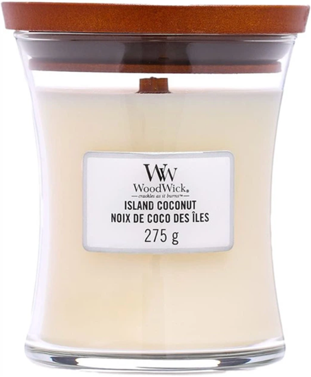 Picture of Woodwick Island Coconut Candle 275g