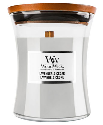 Изображение Woodwick Lavender & Cedar Candle 275 g