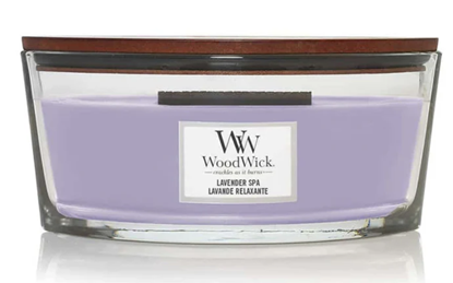 Изображение Woodwick Lavender Spa Candle 453.6g