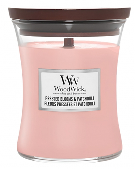 Picture of Woodwick Pressed Blooms & Patchouli Candle 275 g