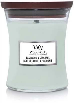 Picture of Woodwick Sagewood & Seagrass Candle 275 g