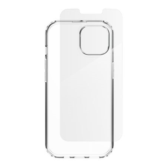 Picture of Zagg ZAGG IF Defense Bundle Case for iPhone 16e (2025) / 15 / 14 / 13 - Transparent