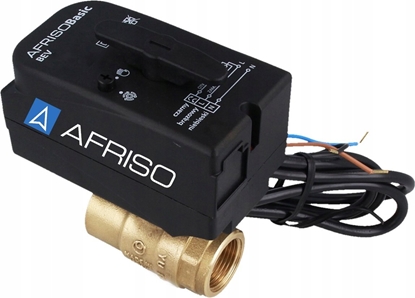 Изображение Zawór kulowy 2-drogowy z siownikiem BEV DN20, Rp3/4 24V AC, Kvs 45 m3/hA