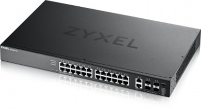 Attēls no ZYXEL XGS2220-30, L3 ACCESS SWITCH, 24X1G RJ45 2X10MG RJ45, 4X10G SFP+ UPLINK, INCL. 1 YR NEBULAFLEX PRO