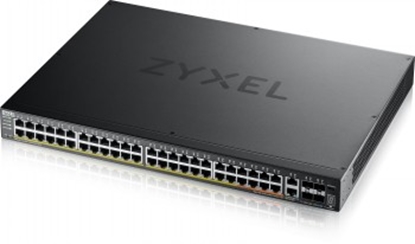 Attēls no ZYXEL XGS2220-54HP, L3 ACCESS SWITCH, 600W POE, 40XPOE+/10XPOE++, 48X1G RJ45 2X10MG RJ45, 4X10G SFP+ UPLINK, INCL. 1 YR NEBULAFLEX PRO