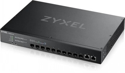 Изображение ZYXEL XS1930-12F, 10-PORT 10G SMART MANAGED FIBER SWITCH, 2 MULTI-GIGABIT PORTS, HYBRID MODE, STANDALONE OR NEBULAFLEX CLOUD