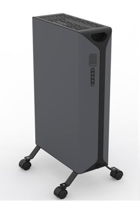 Attēls no Duux Edge Oil Heater | Oil Heater | 2000 W | Suitable for rooms up to 20 m² | Gray