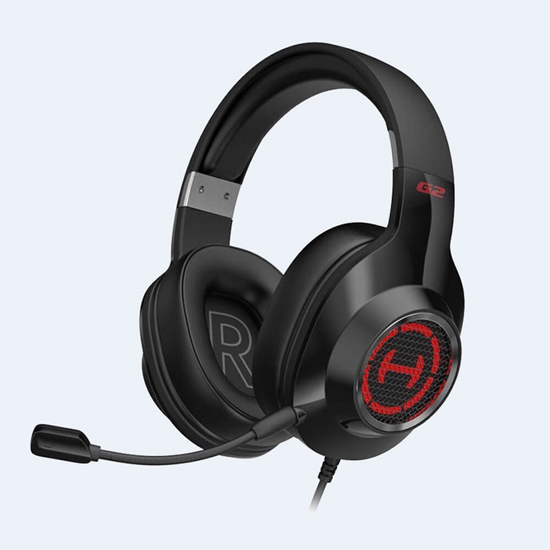 Picture of Edifier Gaming Headset G2 II Over-ear, Built-in microphone, Noice canceling, Black/Red