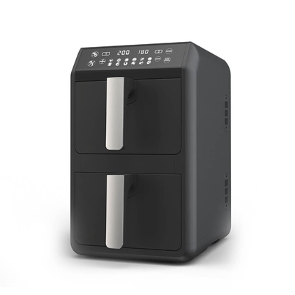 Изображение Frytownica beztłuszczowa podwójna pionowa 5l + 5l  2400W  MR-761