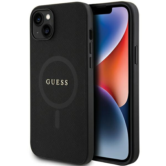 Изображение Guess GUHMP15SPSAHMCK iPhone 15 6.1" czarny|black 