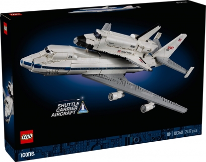 Attēls no LEGO 10360 Shuttle Carrier Aircraft Building Set