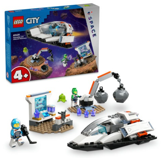 Изображение LEGO City Statek kosmiczny i odkrywanie asteroidy (60429)