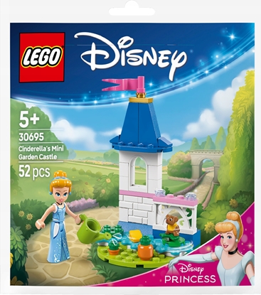 Изображение LEGO 30695 Disney Princess Cinderellas Mini Garden Castle Constructor 5+