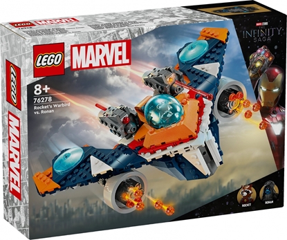 Attēls no LEGO Marvel Warbird Rocketa vs. Ronan (76278)