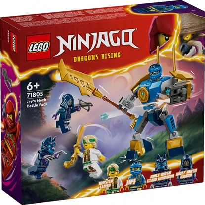 Attēls no LEGO Ninjago Zestaw bitewny z mechem Jaya (71805)