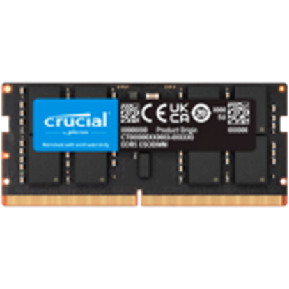 Attēls no Crucial 16GB DDR5-6400 CSODIMM CT16G64C52CS5