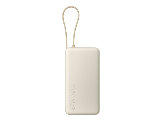 Picture of Xiaomi 67W Power Bank 20000 (Integrated Cable) Tan |