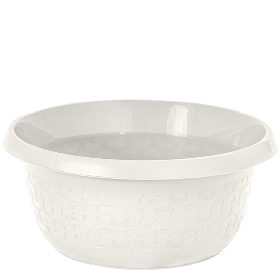 Picture of Bļoda apaļa Cotton 15L, balta