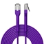 Attēls no Broadbe Slim Patch Cable 10G Purple 0.3m