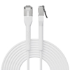 Picture of Broadbe Slim Patch Cable 10G White 0.3m