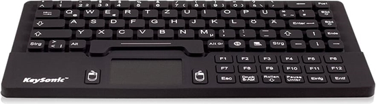 Picture of Keysonic KSK-5031IN tastatūra Universāls USB QWERTY Britu angļu valoda Melns