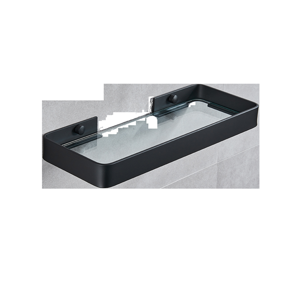 Изображение Plauktiņš sienas ar stiklu, alumīnija