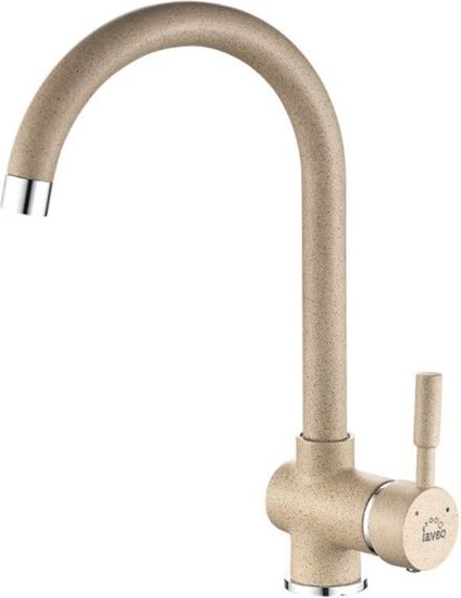 Picture of Virtuves maisītājs Lete, U-forma, bēšs granīts