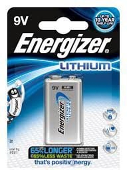 Изображение 12x1 ENERGIZER Ultimate Lithium 9V Block 1er Blister