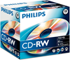 Picture of 1x10 Philips CD-RW 80Min 700MB 4-12x JC