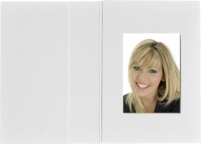 Attēls no 1x100 Daiber Folders white matt 45x65 mm