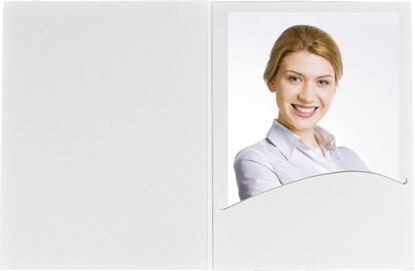 Attēls no 1x100 Daiber Portrait folders Profi-Line  10x15 white matte