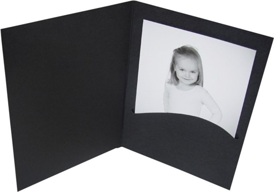 Picture of 1x100 Daiber Portrait folders Profi-Line  13x18 black