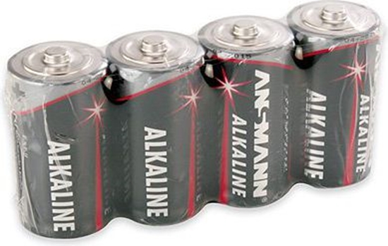 Picture of 1x4 Ansmann Alkaline Baby C LR 14 red-line
