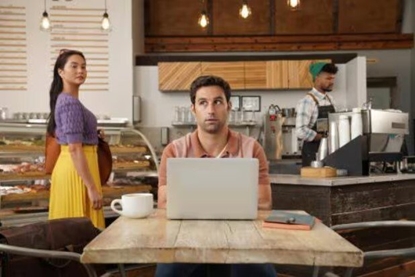 Attēls no 3M BP145W1B Blickschutzfilter 14,5  Bright Screen Laptop 16:10