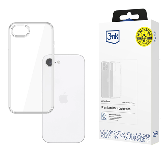 Picture of 3mk Armor Case for Apple iPhone 16e - transparent