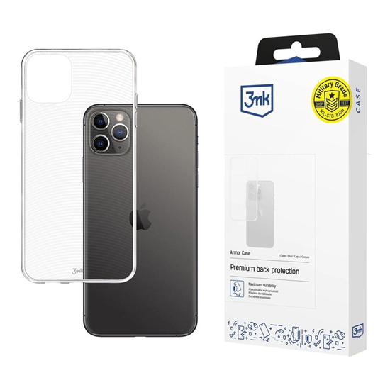 Picture of 3mk Armor Case for iPhone 11 Pro Max - transparent