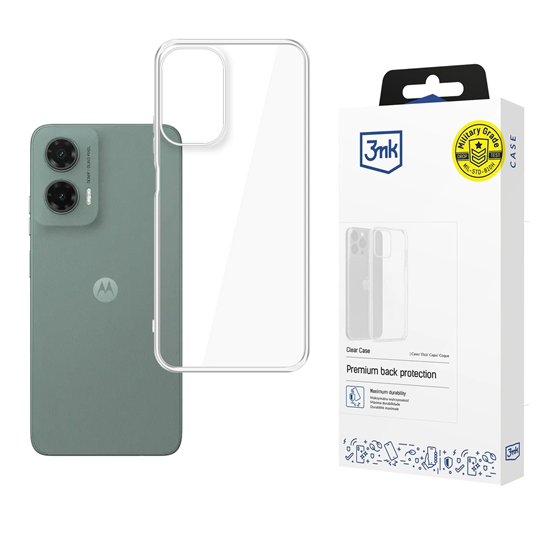 Изображение 3mk Clear Case for Motorola Moto G35 5G - transpar