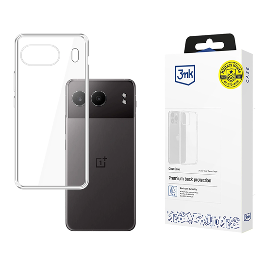 Изображение 3mk Clear Case for OnePlus Nord 4 - transparent