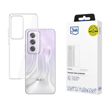 Изображение 3mk Clear Case for Oppo Reno 12 - transparent