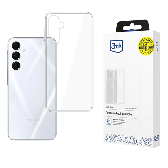 Picture of 3mk Clear Case for Samsung Galaxy A17 5G - transpa