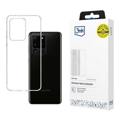 Picture of 3mk Clear Case for Samsung Galaxy S20 Ultra 5G - t