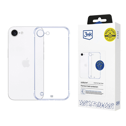 Attēls no 3mk Just20g Clear Case for Apple iPhone 16E - tran