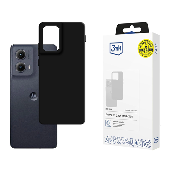Изображение 3mk Matt Case for Motorola Edge 2024 - Black