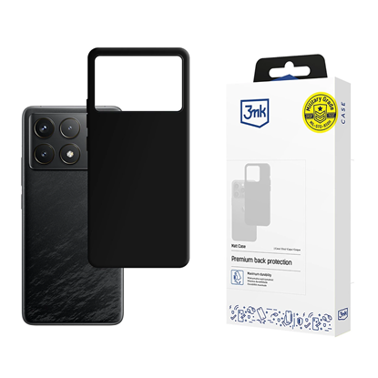 Attēls no 3mk Matt Case for Xiaomi Poco F6 Pro - black