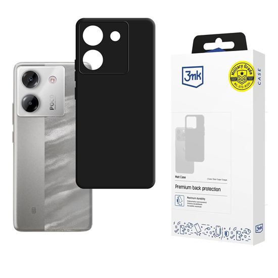 Изображение 3mk Matt Case for Xiaomi Poco M7 Pro 5G - black