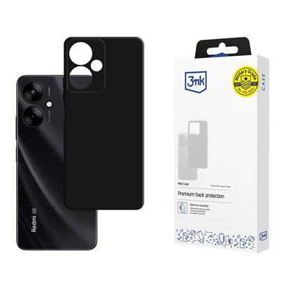 Attēls no 3mk Matt Case for Xiaomi Redmi 13C 5G - black