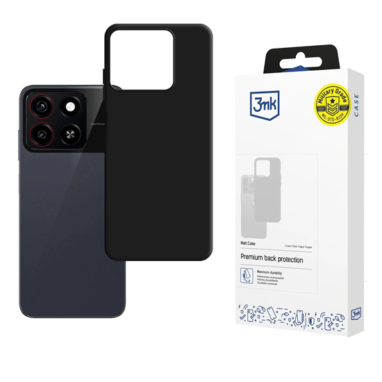 Изображение 3mk Matt Case for ZTE Blade A35 - Black