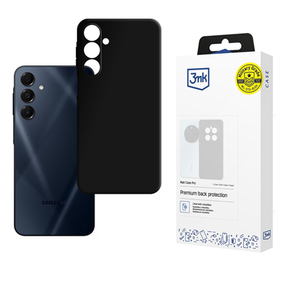 Attēls no 3mk Matt Case Pro for Samsung Galaxy A16 - Black