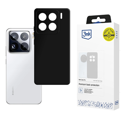 Attēls no 3mk Matt Case Pro for Xiaomi 15 Pro - matte black